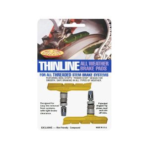 Kool Stop V-Brake Thinline Bremsschuh (T2 | gelb)
