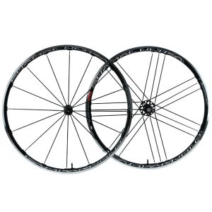 Campagnolo Shamal Ultra C17 HG Rennrad Laufradsatz (schwarz / weiß)