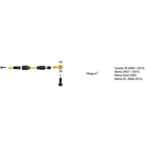 Jagwire Pro Quick-Fit Adapterset für Magura HFA401