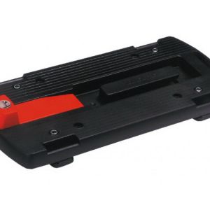 KLICKfix Gepäckträgeradapter für Körbe und Taschen (schwarz)
