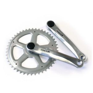 Bike Parts Kettenradgarnitur (170mm | 46 Zähne | Vierkant)