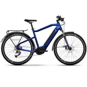 Haibike Trekking 4 High E-Bike Herren (27,5" | 500Wh | blau)