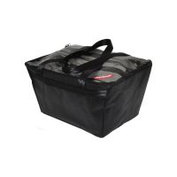 Pletscher Premium basket bag (black / grey)